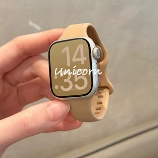ผู้หญิง Starlight Band ซิลิโคนสําหรับ Apple Watch Series 10/9/8/7/6/SE/5/4/3/2 และ Ultra 2 49มม. ขนาด 42/46/41/45/44/42/38มม.