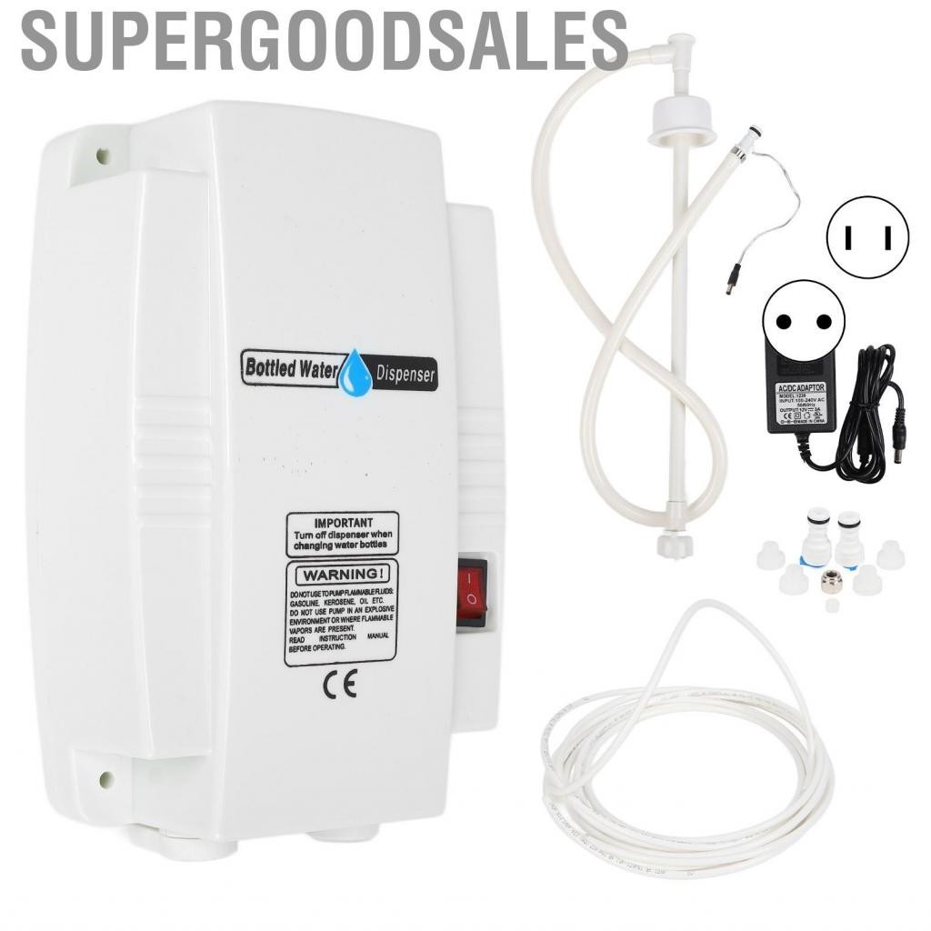 Supergoodsales ขวดน้ำตู้ปั๊มระบบ 25W Anti Backflow หลอดเดียว 100-240VAC บรรจุขวดสำหรับดื่มน้ำพุเครื่องชงกาแฟ