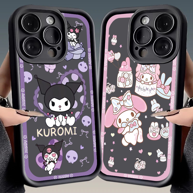 เคสซิลิโคนนิ่ม ลาย Kuromi MyMelody สําหรับ Xiaomi Mi 13T 14 Pro 11 12 13 Lite 11T 12T Pro Xiaomi Poco X6 Pro X5 X3 F5 M6 C65 Pro