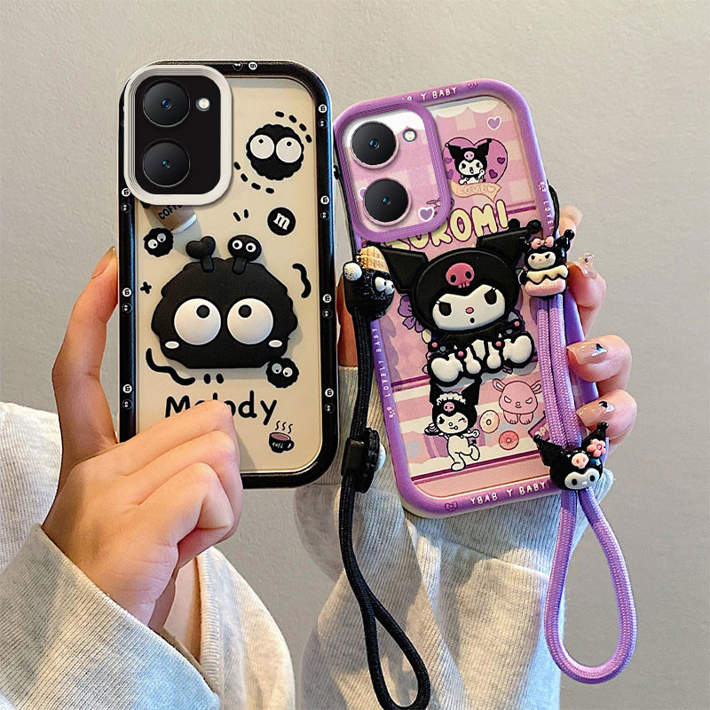 เคส vivo y03 เคสโทรศัพท์ตุ๊กตา 3D น่ารักสําหรับ case vivo y18 cover