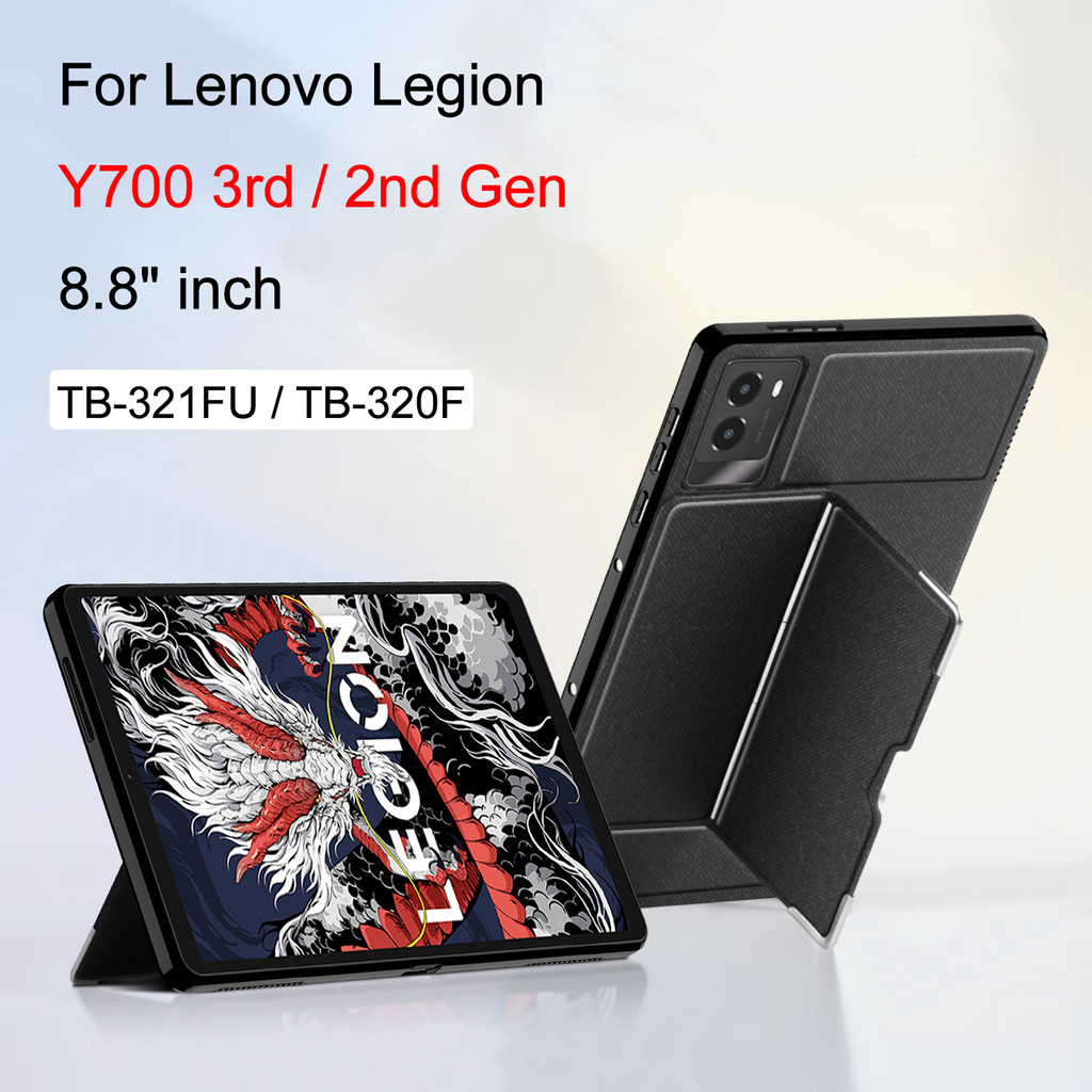 สําหรับ Lenovo Legion Y700 2025 TB-321FU แท็บเล็ตปกหลังสําหรับ Legion Y700 2023 8.8 "ป้องกันกรณี Funda