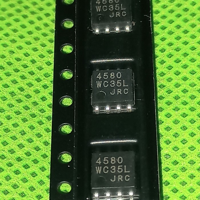 IC SMD JRC4580 JRC 4580 นอกอาคาร A Fajar อิเล็กโทร 2 ขนาดเล็ก