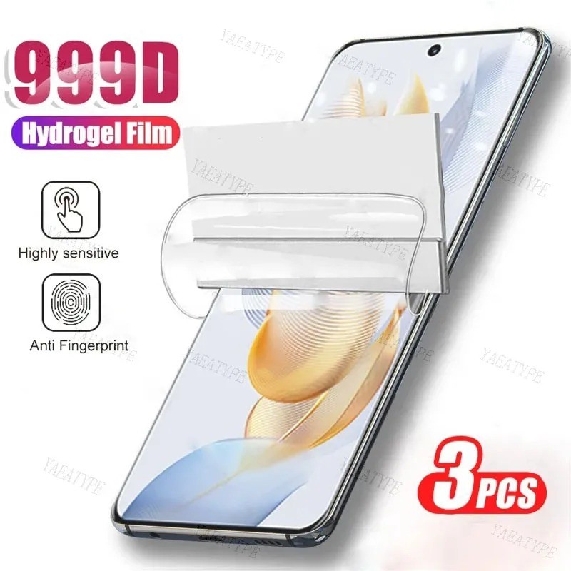 สําหรับ Honor X9c X9b X9a X9 X8c X8b X8a X8 X7c X7b X7a X7 X6b X6a X6b X5b X5b X5b X5b X5 สมาร์ท plus 5G Anti-proof Hydrogel 2P HD 50 ชิ้น Anti-proof ฟิล์มระเบิด