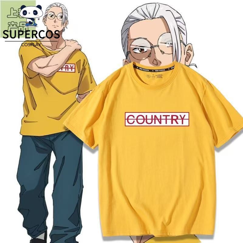 Sakamoto DAYS คอสเพลย์เสื้อยืดเครื่องแต่งกายฤดูร้อนสวมใส่ทุกวันผ้าฝ้าย Clothe