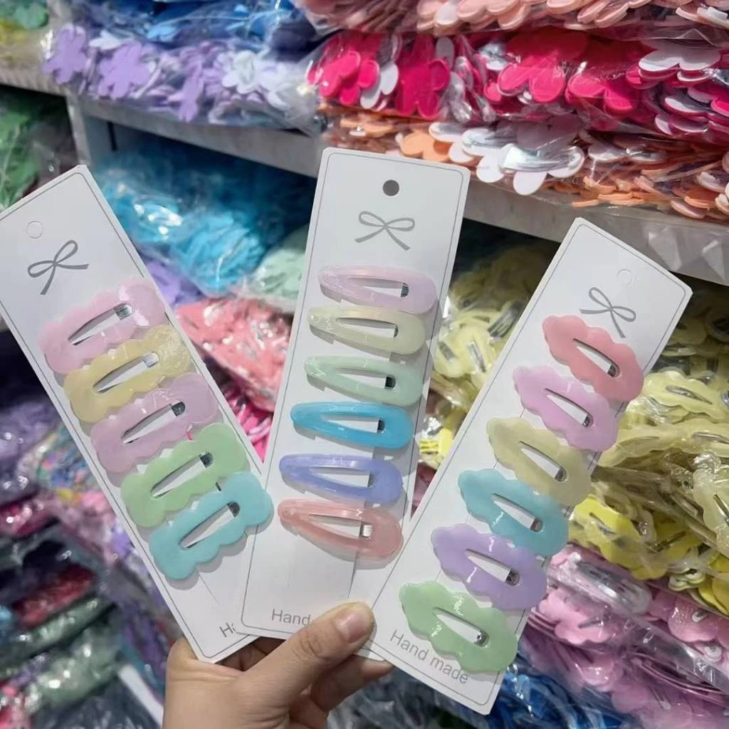 O1194 กิ๊บติดผม แฟชั่น DIY สีหวาน พาสเทลน่ารัก