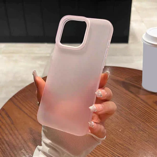เคสโทรศัพท์ For iPhone 11 13 16 Pro Max Case iPhone 13 17 15 Pro Max 12 14 13 Pro Max Case 13 Pro สีลูกกวาดเคลือบน้ำตาล