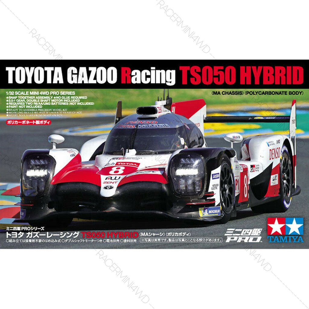 TAMIYA Mini 4WD Toyota Gazoo Racing TS050 Hybrid (MA) 18652