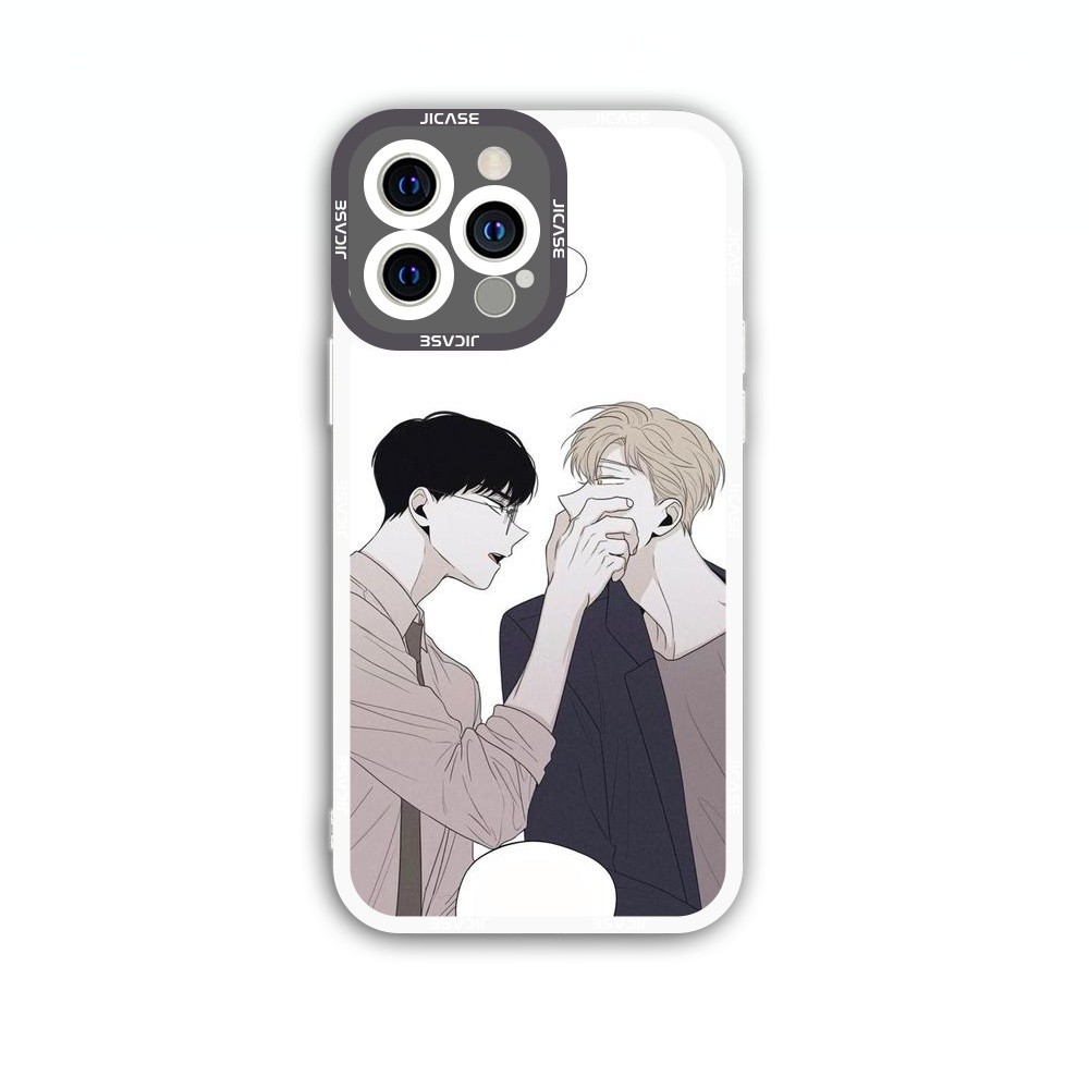 เคสไอโฟน Square Edge Samsung Xiaomi Oppo Manhwa boylove Checkmate Eung vs Lee Soohyun