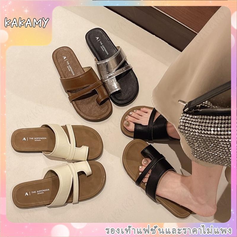 icy สำหรับผู้หญิง รองเท้าแตะผู้หญิง รองเท้าแตะลิ่มหรูหรา รองเท้าแตะกันลื่น เหมาะสำหรับผู้หญิง รองเท้าสไตล์แฟชั่นx114