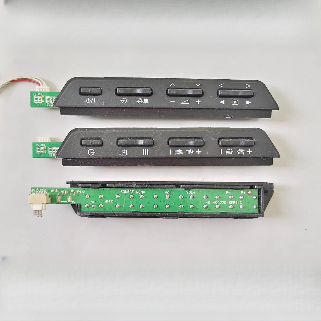 แผงควบคุมปุ่มสวิตช์ทีวี LCD Toshiba 40L1550C 40-40C720-KEB2LG