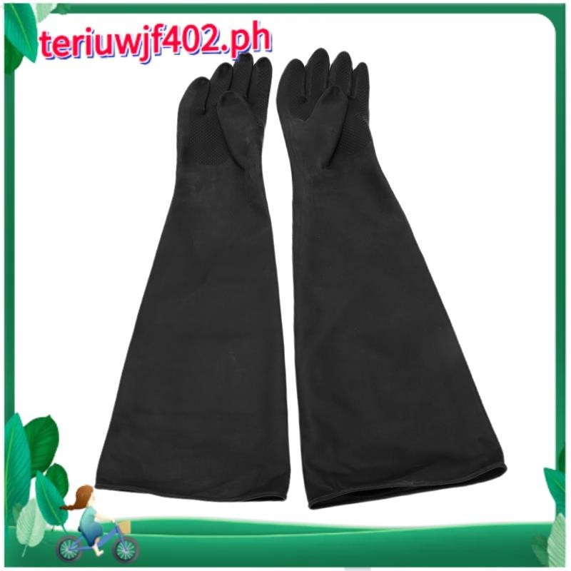 【●ที●Sand Blasting Gloves สําหรับถุงมือตู้พ่นทราย 60x20ซม