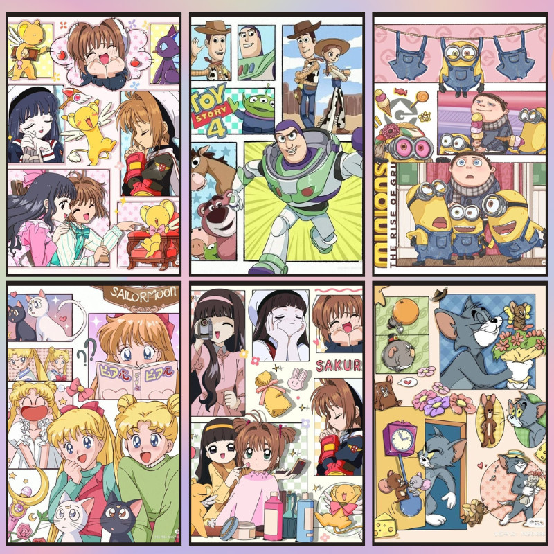 📣พร้อมส่ง📣【Anime】jigsaw puzzle-จิ๊กซอว์-300-1000-ชิ้น- ชิ้นของเด็ก จิ๊กซอว์ไม้ 1000 ชิ้น จิ๊กซอว์ 1000 ชิ้นสำหรับผู้ใหญ่ จิ๊กซอ จิ๊กซอว์ 500 ชิ้น🧩126-1-4 จิ๊กซอว์ 1000 ชิ้น สำหรับ ผู้ใหญ่ ตัวต่อจิ๊กซอว์ จิ๊กซอว์ การ์ตูน