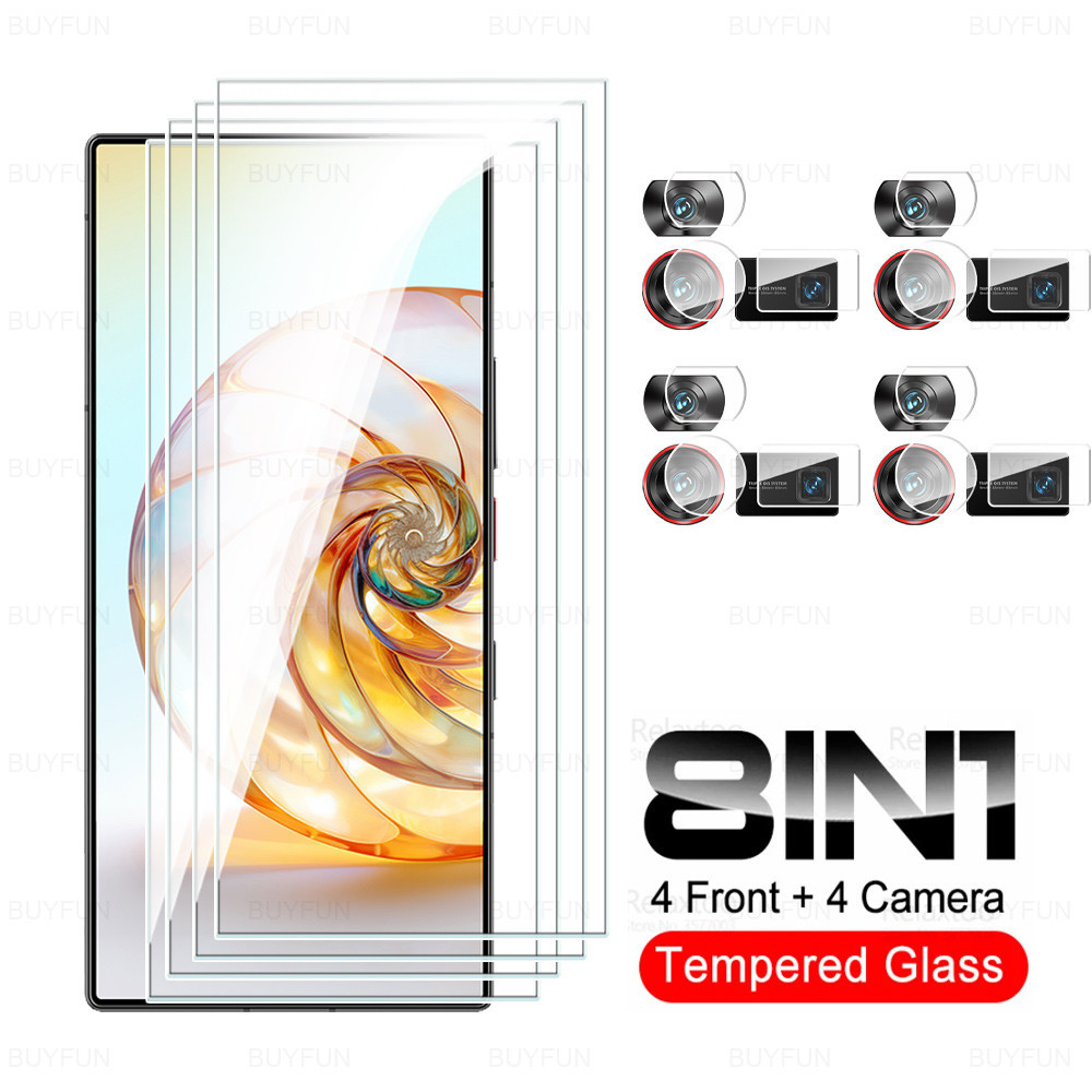8in1 Tempered Glass For ZTE nubia Z60 Ultra Camera Glass NubiaZ60 Z 60 60Z Ultra Z60Ultra 5G 6.8inch 2023 Lens Screen Protector