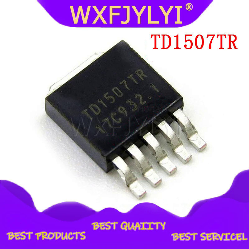 ชิ้นส่วนอิเล็กทรอนิกส์ TD1507TR TD15077R 1507 to-252-5 1 ชิ้น