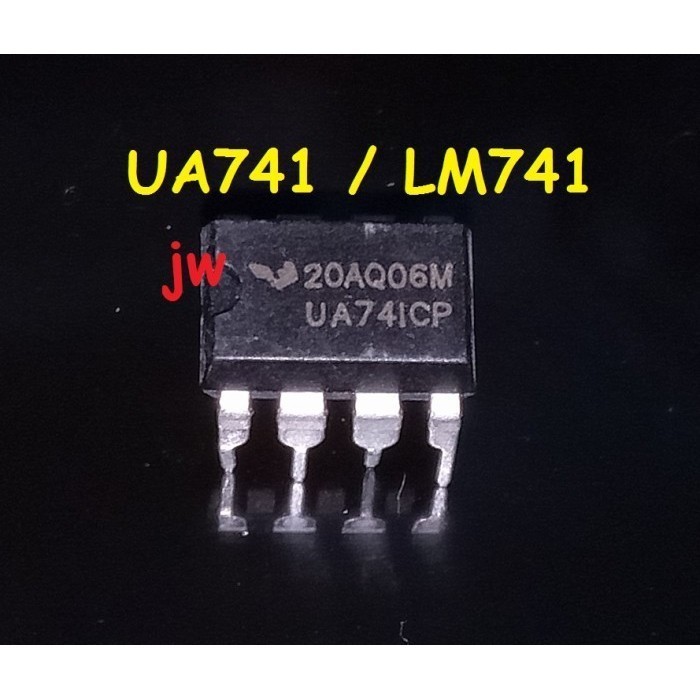 เครื่องมือชิ้นส่วน UA741 LM741 741 741 OP-AMP DIP8