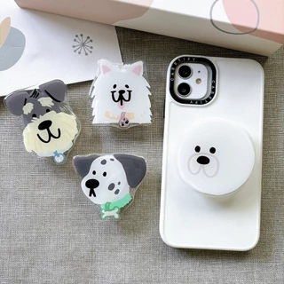 Griptok Acrylic ปอมๆ การ์ตูนติดหลังมือถือ ที่ติดโทรศัพท์ กริ๊บต็อกติดเคส