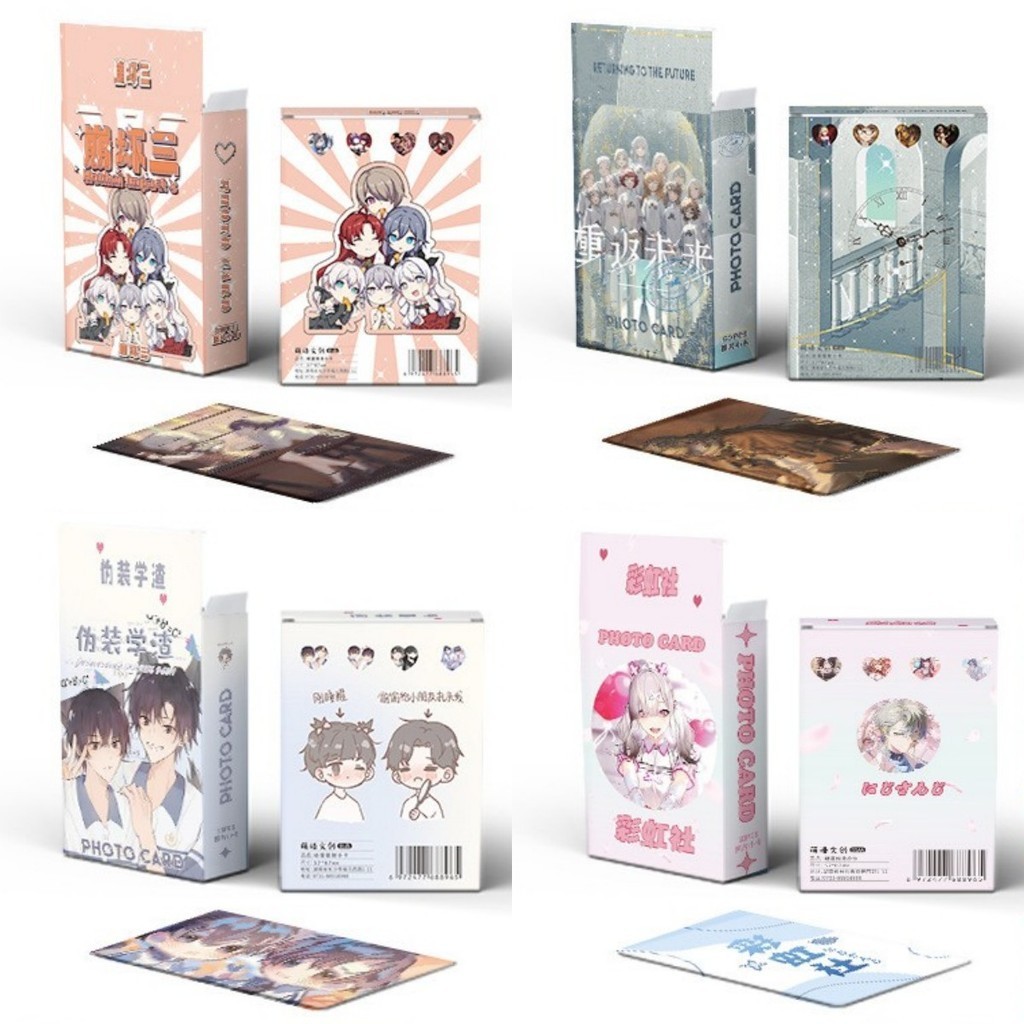 50pcs Hatsune Miku เลเซอร์โฮโลแกรม Photocards การ์ตูนภาพ Melody Haikyuu Kuromi Pochacco ภาพน่ารัก Lomo การ์ด HOLOGRAPHIC โปสการ์ด SX - รูปที่ 6