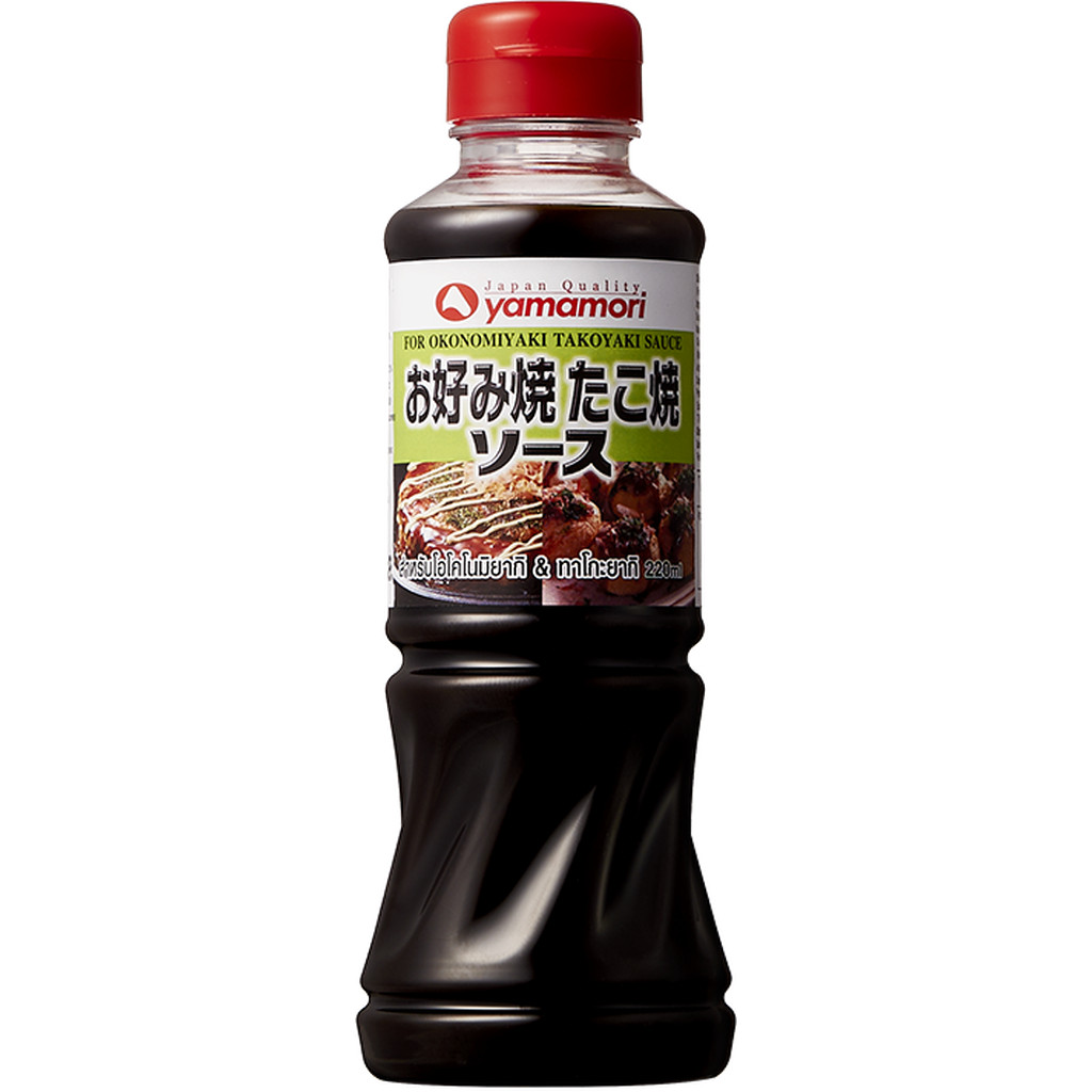 Yamamori ซอสสำหรับโอโคโนมิยากิ และทาโกะยากิ 220 มล. (05-7278)
