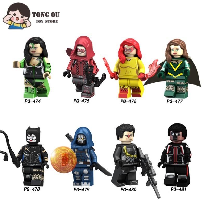 Superhero Minifigures Red Arrow Mister Terrific Building Block ตุ ๊ กตาคอลเลกชันรุ ่ นของขวัญวันเกิดของเล ่ น