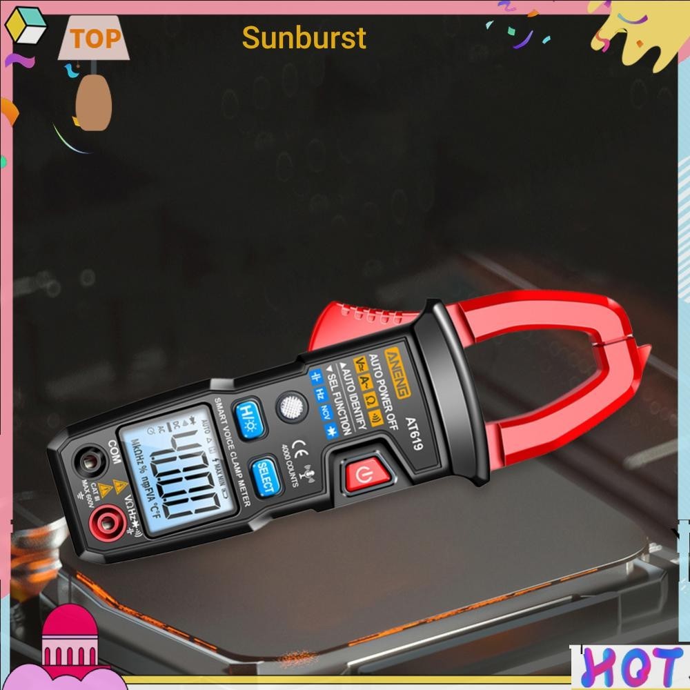 At619 แคลมป์มิเตอร์แอมมิเตอร์ 4000 ครั้ง [Sunburst11.th]