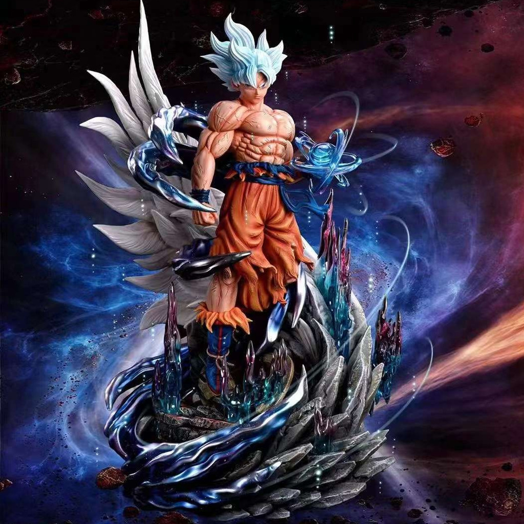 โมเดลฟิกเกอร์ อนิเมะ Dragon Ball White God Son Goku Gohan Super Saiyan Vegeta ของขวัญ สําหรับตกแต่งบ้าน