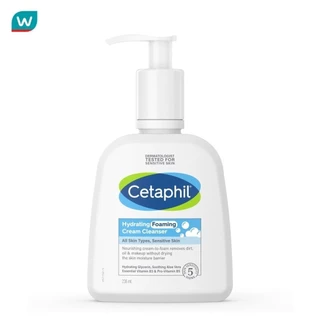 Cetaphil เซตาฟิล ไฮเดรติ้ง โฟมมิ่ง ครีม คลีนเซอร์ 236 มล. คลีนเซอร์เนื้อครีม