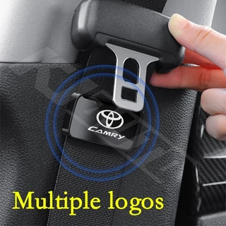 คลิปหนีบเข็มขัดนิรภัย แบบแม่เหล็ก ปรับได้ อุปกรณ์เสริม สําหรับรถยนต์ Toyota Camry XV40 XV50 XV70 2006-2021 1 2 ชิ้น