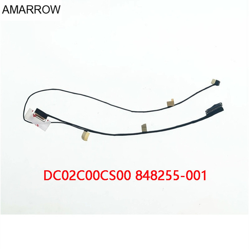 สายเคเบิลหน้าจอ LCD LCD LCD สําหรับแล็ปท็อป HP ZBOOK 15 G3 ZBOOK15 G4 APW50 2D DC02C00CS00 848255-00