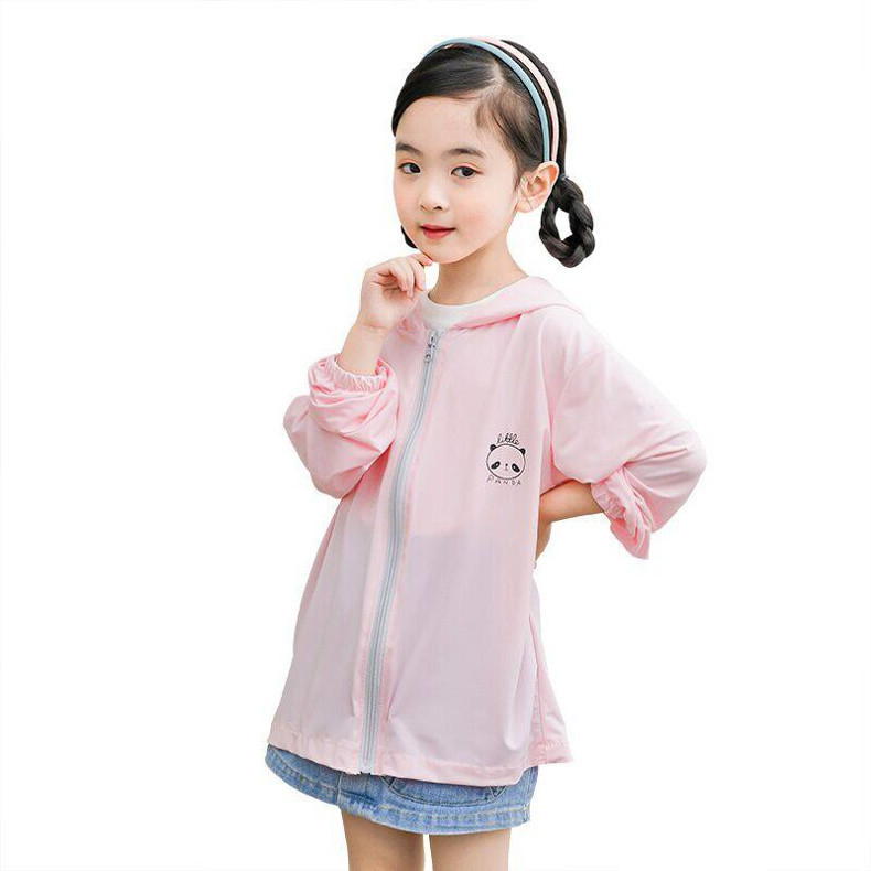เสื้อแจ็กเก็ตกันแดด ผ้าตาข่าย ป้องกันรังสียูวี แฟชั่นฤดูร้อน สําหรับเด็ก