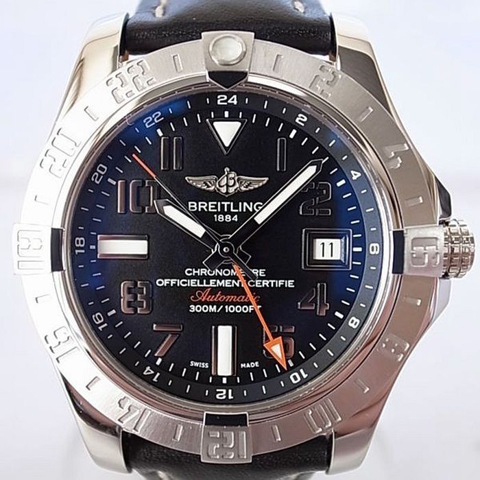 Breitling นาฬิกาข้อมืออัตโนมัติ กันน้ํา สําหรับผู้ชาย A32390