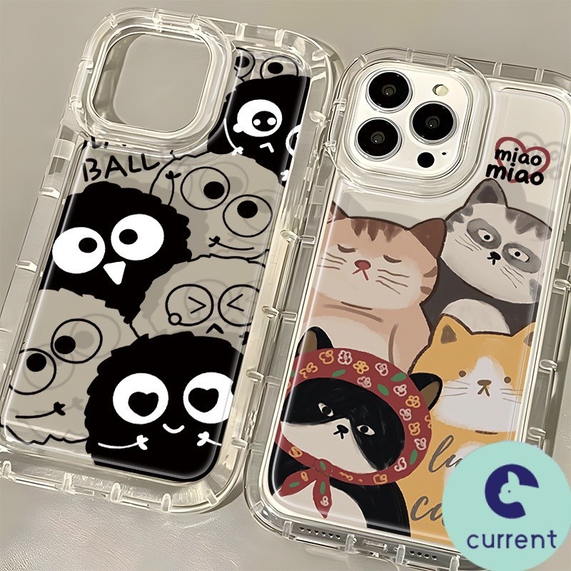 Anti shock ถุงลมนิรภัยกรณี Vivo V40 V27 Pro V29e V30 Pro V30e T1 Pro Y28 Y27s Y100 V40 Y33s Y36 Y75 