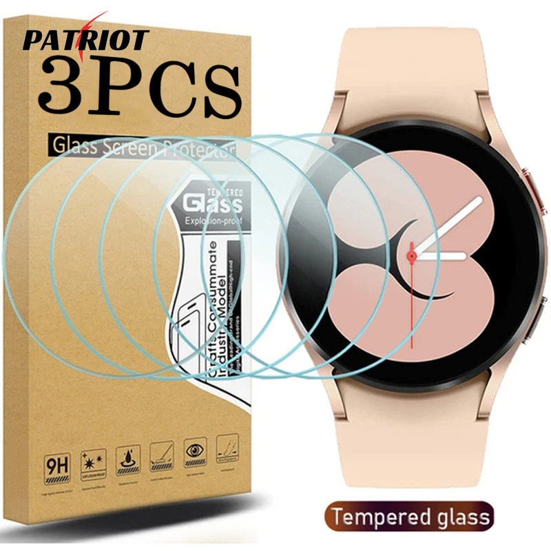 [PATRIO] ฟิล์มกระจกนิรภัยกันรอยหน้าจอ HD แบบใส กันรอยขีดข่วน สําหรับ Samsung Galaxy Watch 4 44 40 มม. Watch4 Classic 46 42 มม.