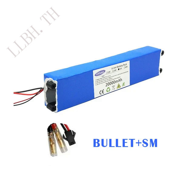 Suitable for M365 Scooter 36V 20AH Battery and Charger Plug XT30+JST XT60+SM XT60+DC T 18650 Lithium