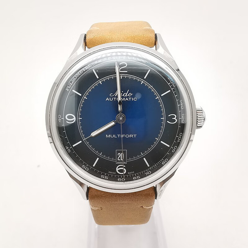 Mido นาฬิกาข้อมือ Mechanical สีฟ้า เส้นผ่าศูนย์กลาง 40 มม. สําหรับผู้ชาย M040.407.16.040.00
