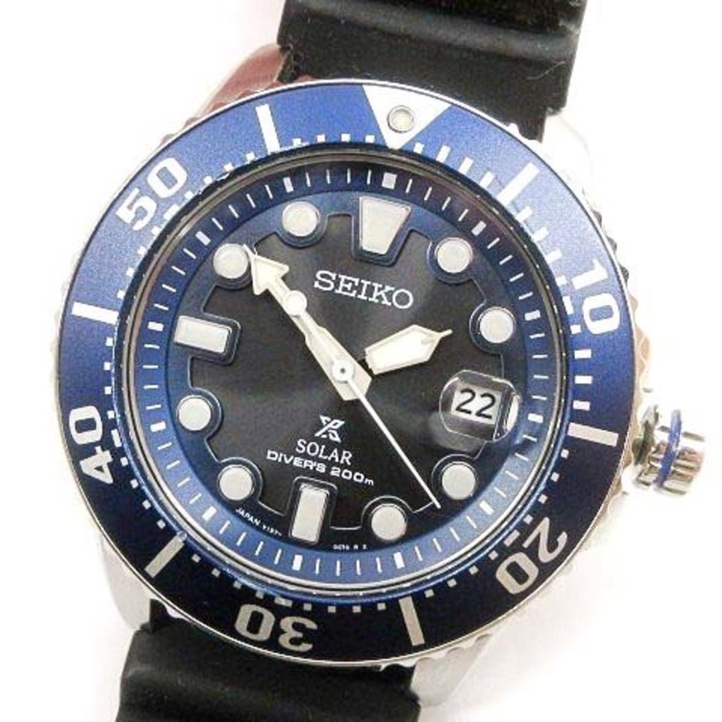 Seiko SEIKO Prospex Solar Diver 200m Watch Direct from Japan Secondhand