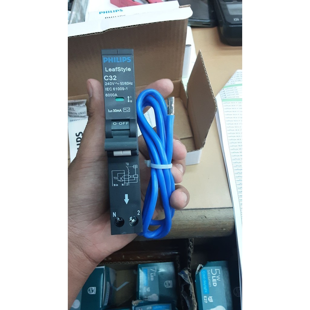 LeafStyle RCBO 1P+N 32A 6kA 30mA