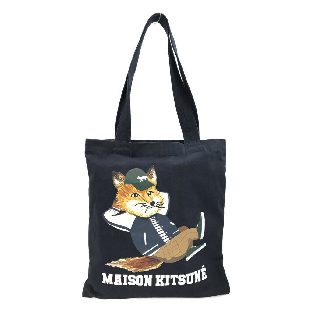MAISON KITSUNE’ On Tote Bag Purse Mezzo Women Direct from Japan Secondhand