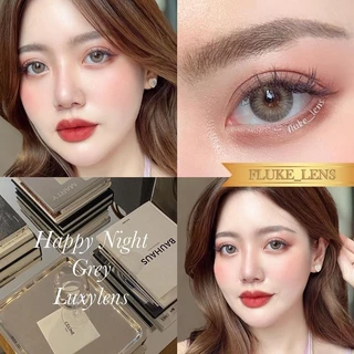 คอนแทคเลนส์ 💎รุ่น Happy Night 💎 (ขนาดกลาง) รุ่นตาเซ็กซี่ ตาคม Luxzylens ใส่สบาย Made in Korea 🇰🇷 luxzy lens ve