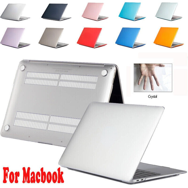 เคสแล็ปท็อป PC แข็ง แบบใส ป้องกันเต็มเครื่อง ประดับคริสตัลแวววาว สําหรับ MacBook 12 นิ้ว Retina A1534 (2017 2016 2015)
