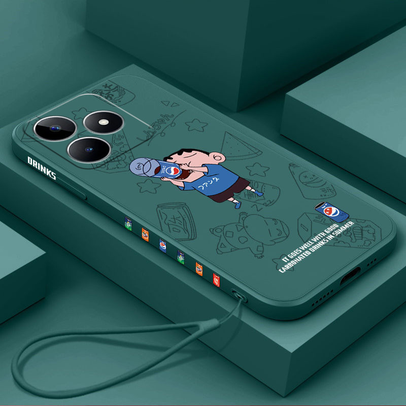 เคส Realme C53 / Realme C51 tpu แฟชั่นคู่โทรศัพท์มือถือนิ่ม CKXX