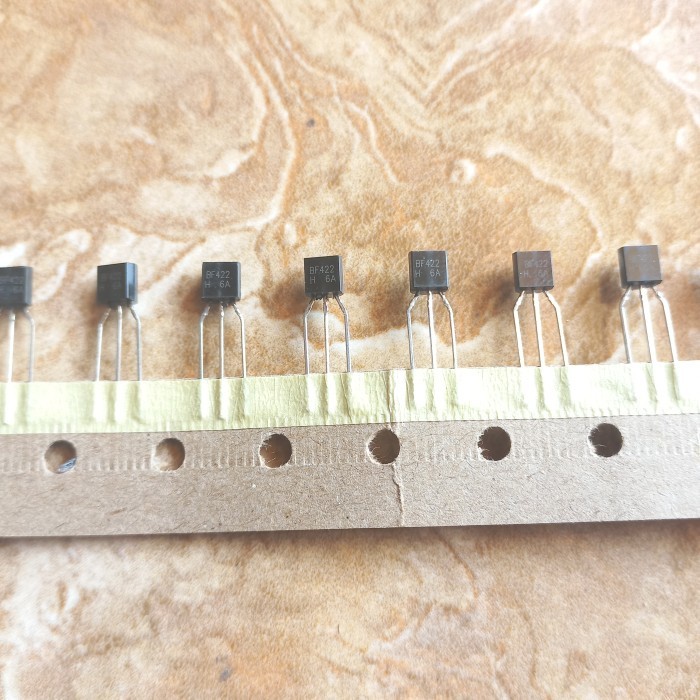 BF422 ต้นฉบับ KEC ต้นฉบับ BF422 B F422 BV BF422 ทรานซิสเตอร์ TR ORI ม้วน renceng ม้วนกระดาษ Fajar ไฟ
