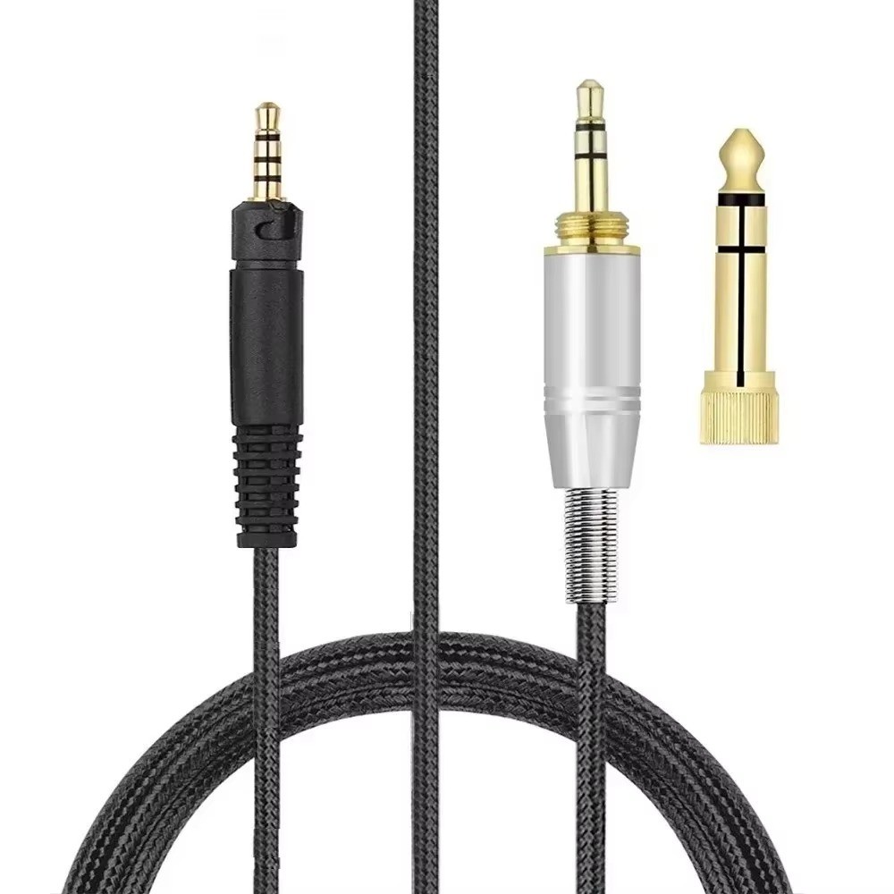 6.35 มม.OFC เปลี่ยนสายถักสําหรับ Pioneer DJ HDJ-X5 HDJ-X5BT HDJ-X7 HDJ-S7 HDJ-CX HDJ-Cue1 HDJ-Cue1BT