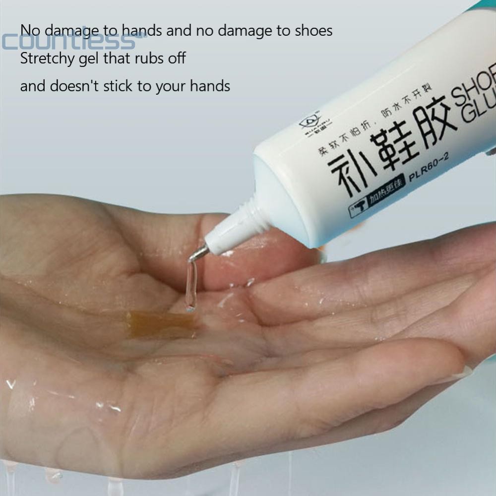ยางซ่อมรองเท้ากันน้ํา Quick-drying Repair Shoes กาวสําหรับผ้าใบ Neoprene [courless.th]