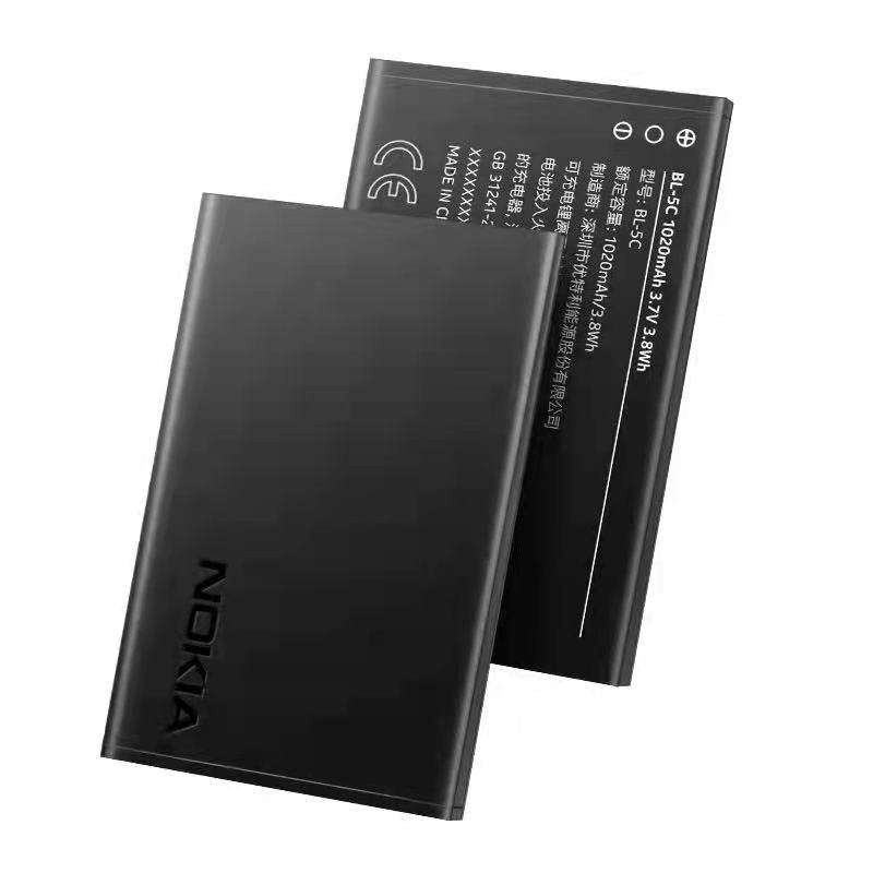 ▨﹊Nokia BL-5C Original แบตเตอรี่ลิเธียม 105 1050 2610 3100 5130 วิทยุโทรศัพท์มือถือแบตเตอรี่ BOARDf