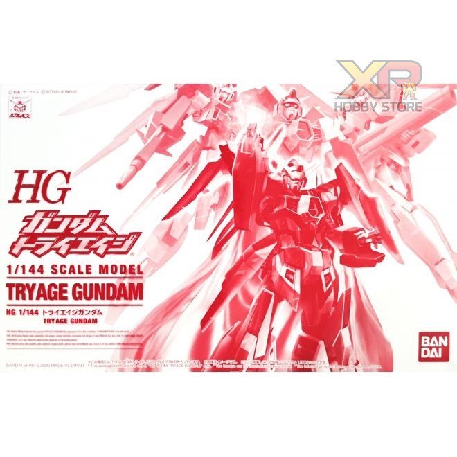 Pre-Order P-BANDAI HG Try AGE Gundam