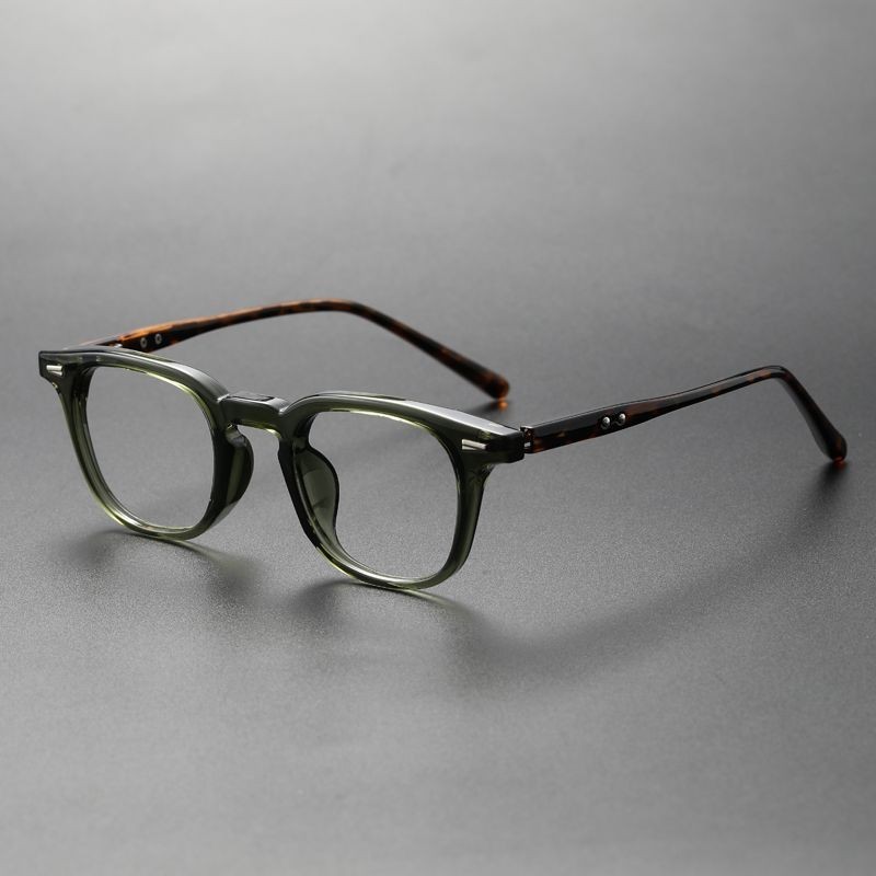สี่เหลี่ยมเล็กกรอบแว่นตา TR90 Retro แว่นตาผู้ชายผู้หญิงเกาหลีสไตล์กรอบแว่นตา T7156