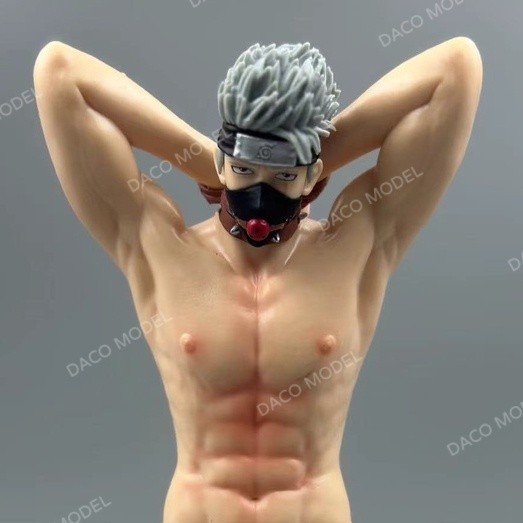 Muscle Man รุ่น Naruto กล้ามเนื้อ Macho ตุ๊กตาผู้ใหญ่ Kakashi รุ่นเครื่องประดับรูป Bondage ชาย Shame กล้ามเนื้อ Sensation รูปปั้น N2