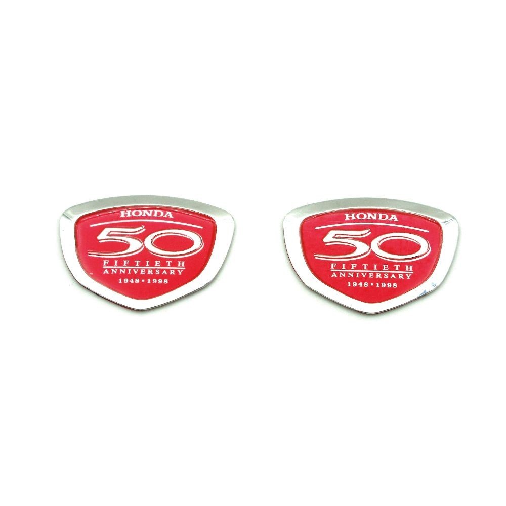 Suitable for HONDA DIO JULIO Motorcycle Side Red Badge 50th Commemorative Edition Labeling