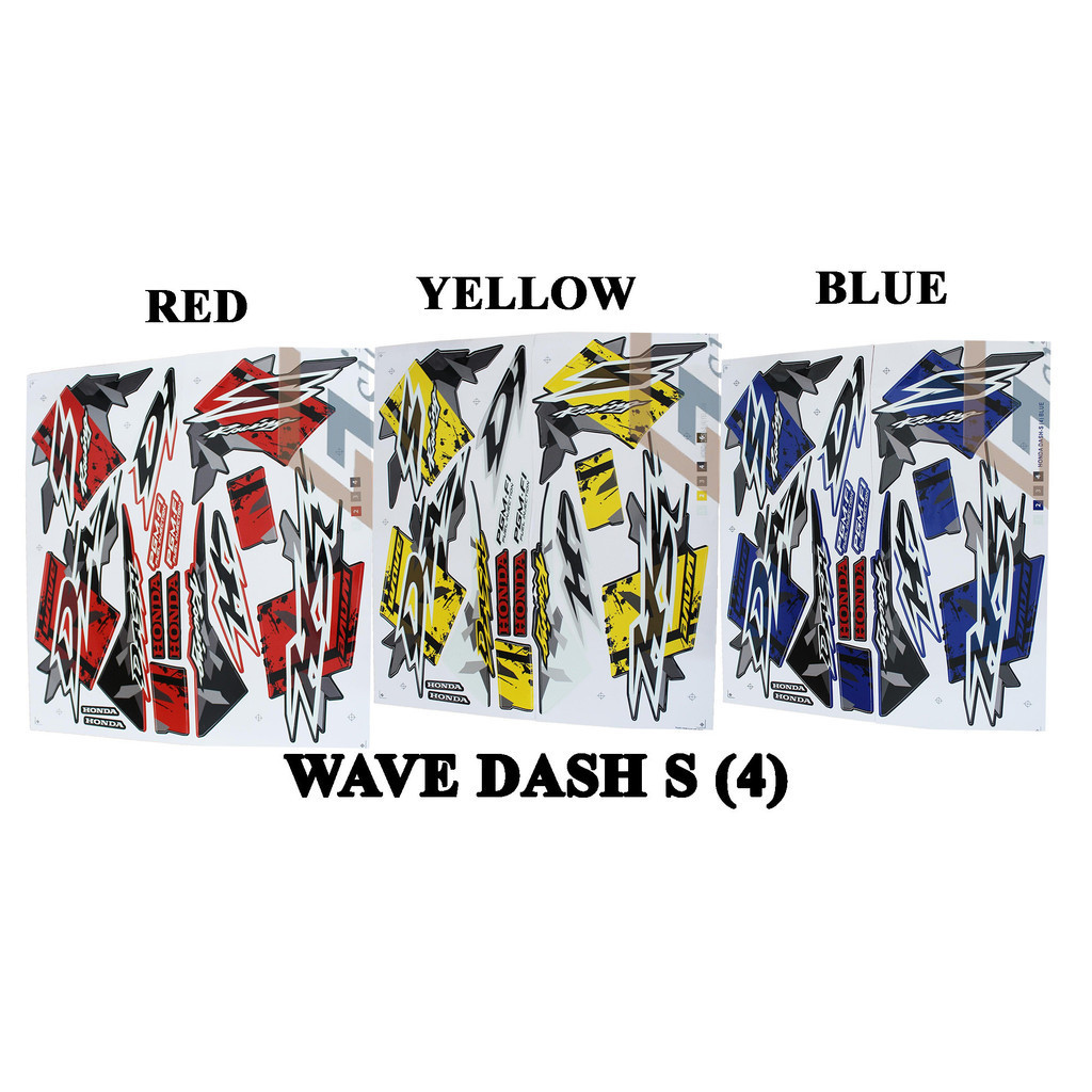 WAVE DASH S (4) Body Stripes