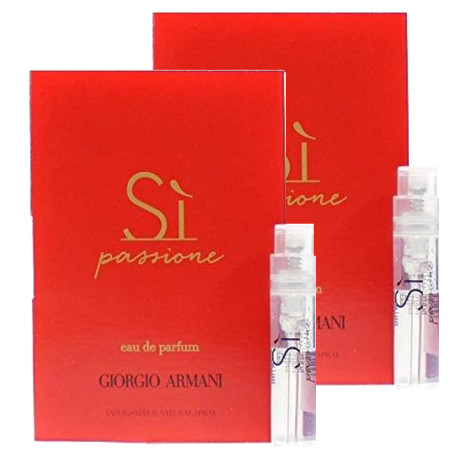 Giorgio Armani แพ็คคู่ Si Passione Eau De Parfum 1.2 ml กลิ่นเย้ายวนใจ